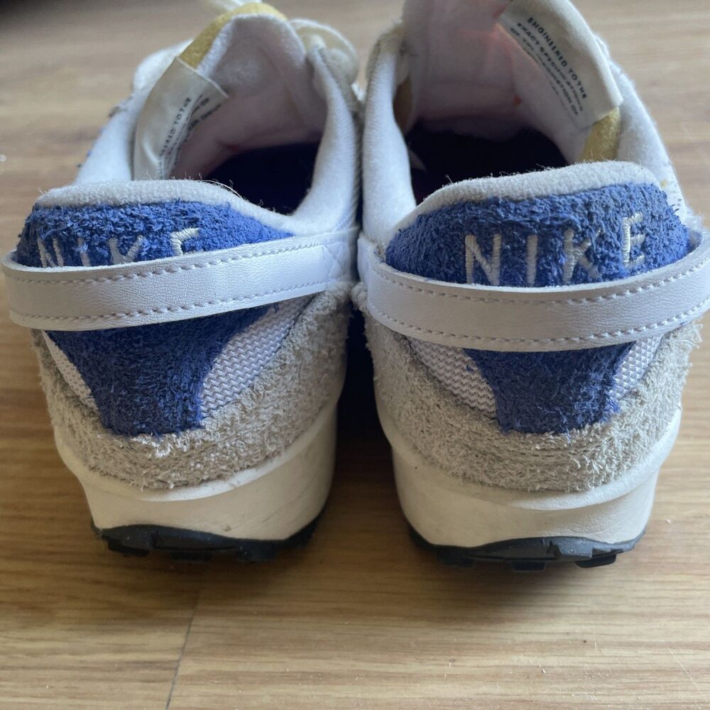 Nike Waffle Debut Womens Size 7.5 Shoes DX2931 400 Game Royal Retro White Blue - Picture 5 of 12